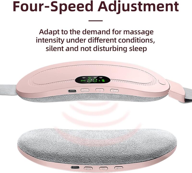 Digital Period Pad Heating And Vibrating For Women’s Care  3 Heat Levels - Image 2