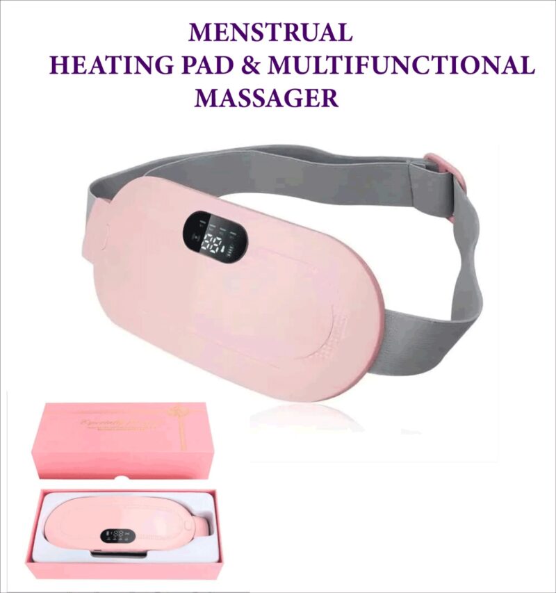 Digital Period Pad Heating And Vibrating For Women’s Care  3 Heat Levels