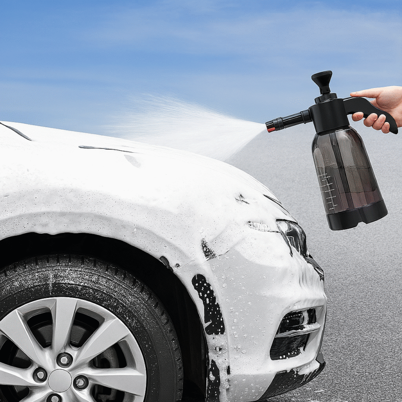 Hand Pump Foam Car Wash Sprayer Bottle - Image 3
