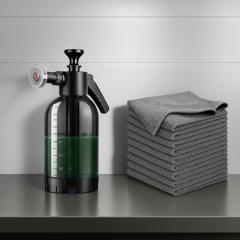 Hand Pump Foam Car Wash Sprayer Bottle - Image 2