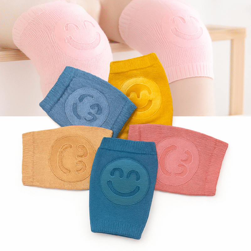 ( BUY 1 PAIR GET 1 FREE ) – Soft & Protective Baby Knee Pads – Cushioned Support For Crawling Babies - Image 7