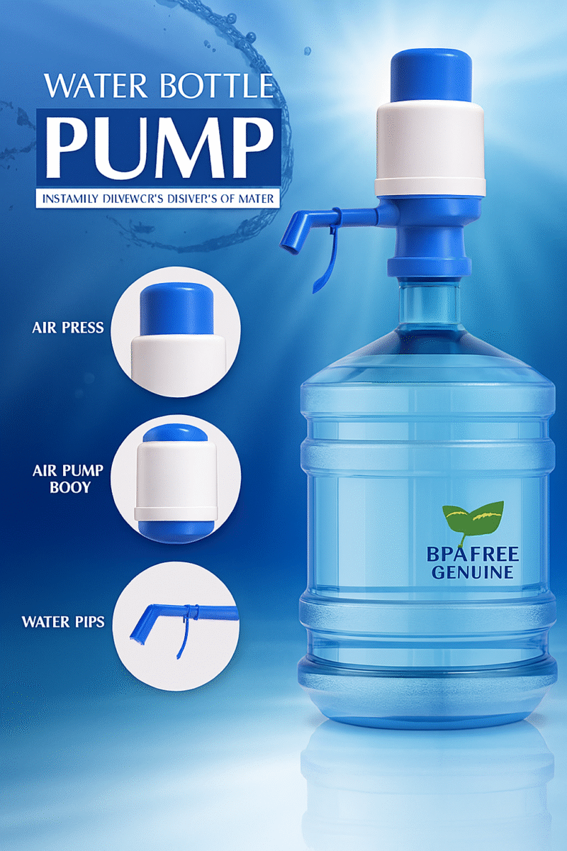 Manual Hand Press Pump Water Dispenser For  Drinking Water - Image 3