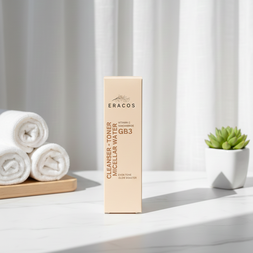 Eracos GB3 Cleanser Toner Micellar Water (200ml) - Image 3