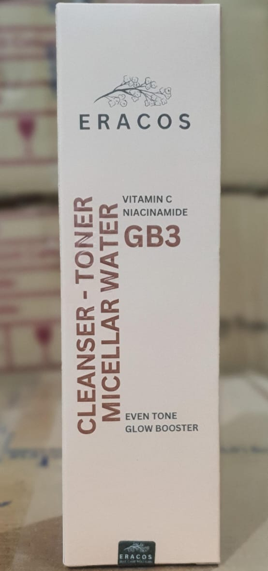 Eracos GB3 Cleanser Toner Micellar Water (200ml) - Image 6