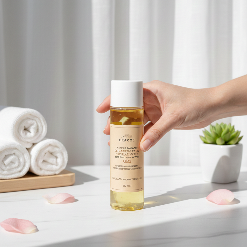 Eracos GB3 Cleanser Toner Micellar Water (200ml) - Image 5